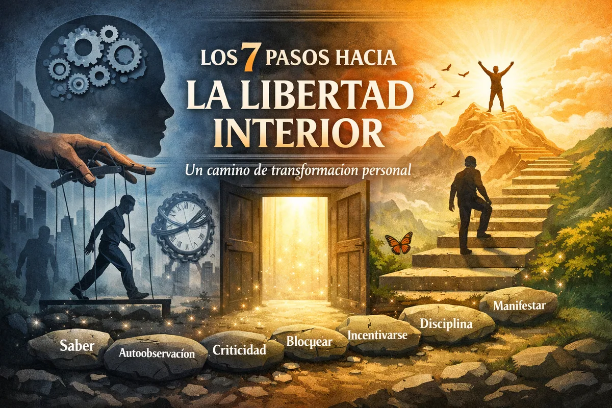 Los 7 pasos hacia la libertad interior